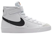 Nike Boys Blazer Mid '77 - Boys' Preschool Basketball Shoes White/Black/Orange