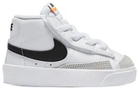 Nike Boys Blazer Mid '77 - Boys' Toddler Basketball Shoes Black/Orange/White