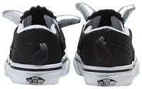 Vans Girls Triceratops Slip On Velcro - Girls' Infant Shoes Black/Silver