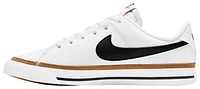 Nike Boys Nike Court Legacy - Boys' Grade School Shoes White/Black/Desert Ochre Size 07.0