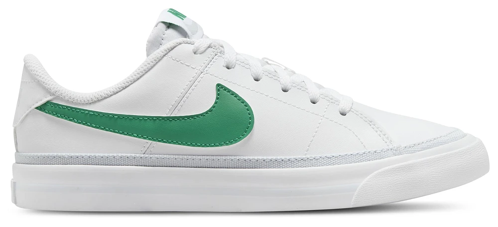 Nike Girls Court Legacy - Girls' Grade School Basketball Shoes Green/White