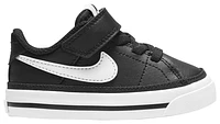 Nike Boys Court Legacy - Boys' Infant Basketball Shoes Black/Gum/White