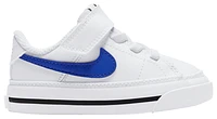 Nike Boys Court Legacy - Boys' Toddler Shoes Black/White/Game Royal