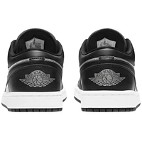 Jordan Womens Jordan AJ 1 Low SE - Womens Basketball Shoes White/Black/Metallic Silver Size 09.5