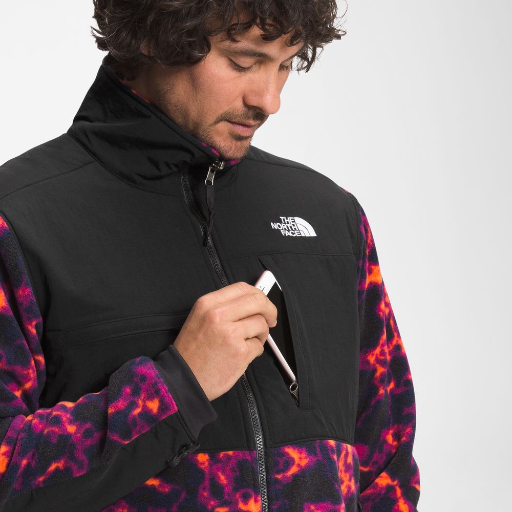 The North Face Denali Insulated fleece jacket in black Exclusive