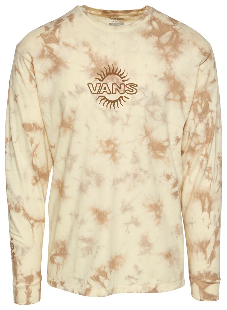 Vans Scattered Tie Dye L/S T-Shirt - Men's