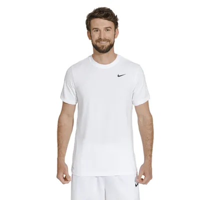 Nike Mens Dry Crew T-Shirt - White/Black