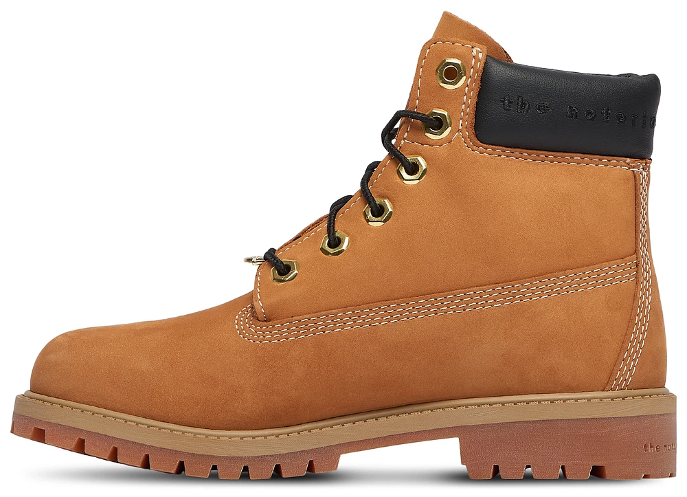 Timberland Boys 6 Inch Biggie - Boys' Grade School Shoes Wheat/Gold