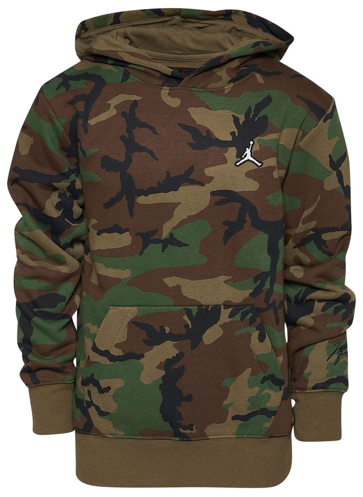 Jordan Essentials Camo Pullover Hoodie - Boys' Grade School | Plaza Las  Americas