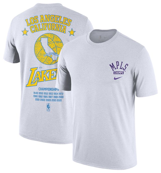 Pro Standard Los Angeles Lakers Warm Up T-Shirt - Men's T-Shirts