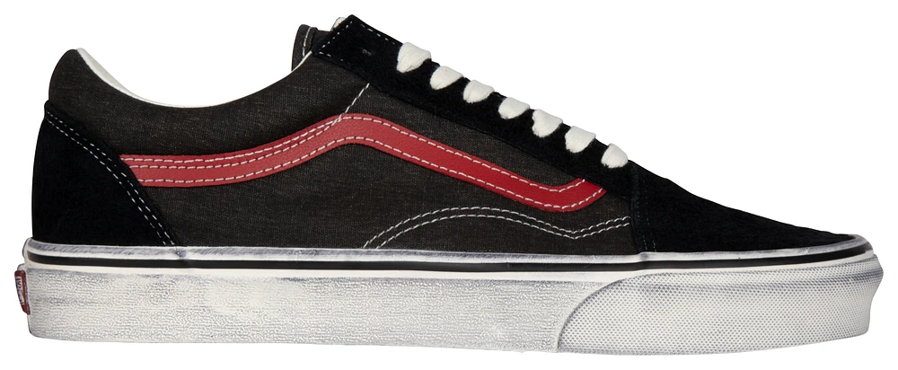 Vans Mens Vans Old Skool - Mens Shoes White/Black/Red Size 08.5