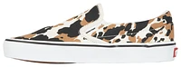 Vans Womens Vans Classic Slip On - Womens Shoes Brown/Black/White Size 10.0