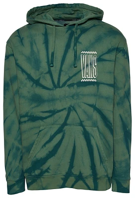 Vans Mens Vans Tie Dye Hoodie II - Mens Green/Teal Size L