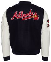 Pro Standard Braves Logo Varsity Jacket
