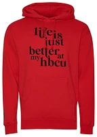 Grady Baby Co Mens Life Is Just Better Hoodie - Red/Black