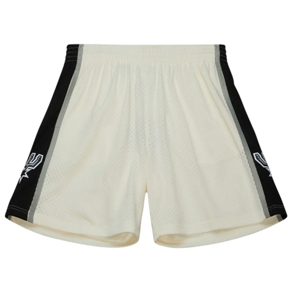 Mitchell & Ness Spurs Cream Shorts