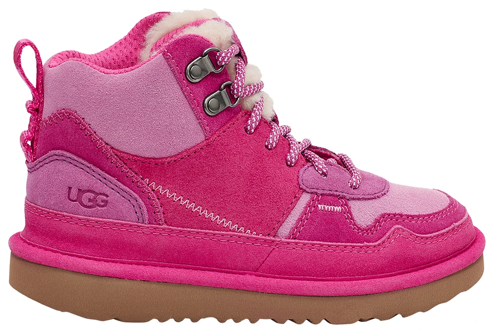 UGG Girls Highland Heritage Hi Boots - Girls' Preschool Pink