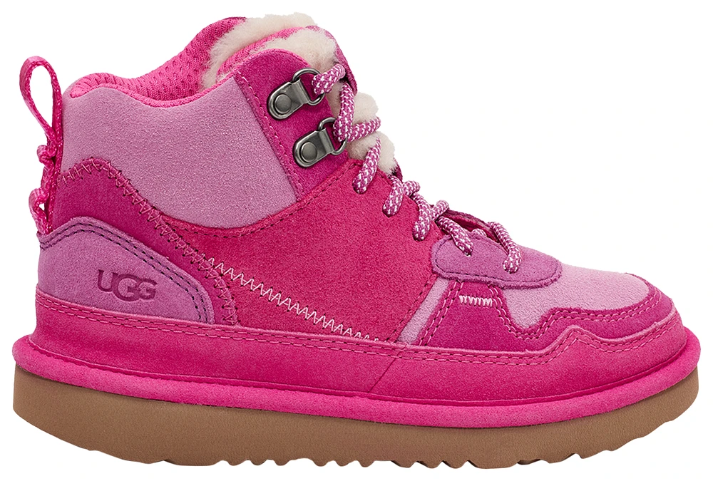 UGG Girls UGG Highland Heritage Hi Boots - Girls' Preschool Pink Size 03.0