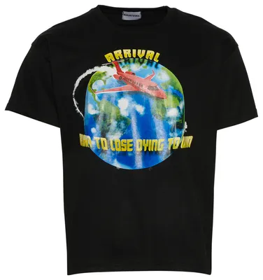 Arrival Worldwide Mens Arrival Worldwide DTW T-Shirt - Mens Black Size XL