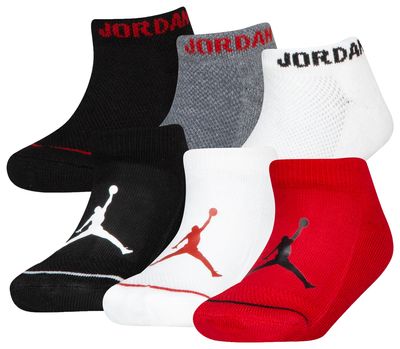 Jordan Legend No Show 6 Pack Socks - Boys' Grade School