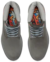 Timberland Mens 6" Premium Graphic Hip Hop Boots - Grey/Multi