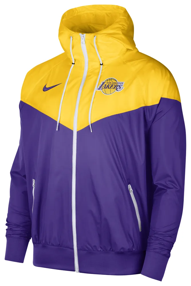 Eervol Bel terug door elkaar haspelen Nike Lakers Lightweight Courtside Windrunner Jacket - Men's | Alexandria  Mall