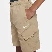 Nike Boys ODP Woven Cargo Shorts - Boys' Grade School Khaki/Khaki