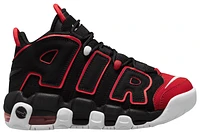 Nike Boys Nike Air More Uptempo - Boys' Grade School Basketball Shoes Black/White Size 06.0