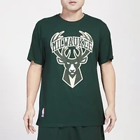 Pro Standard Mens Bucks Crackle SJ T-Shirt - Green