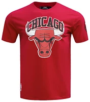 Pro Standard Mens Bulls Crackle SJ T-Shirt - Red