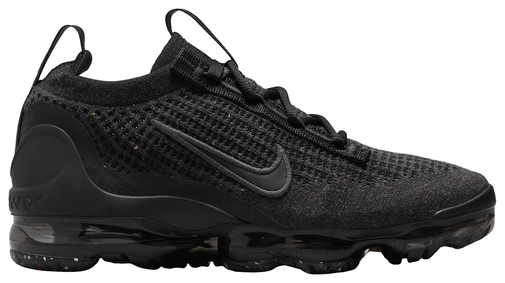 Nike Boys Vapormax 21 - Boys' Grade School Running Shoes Black/Black