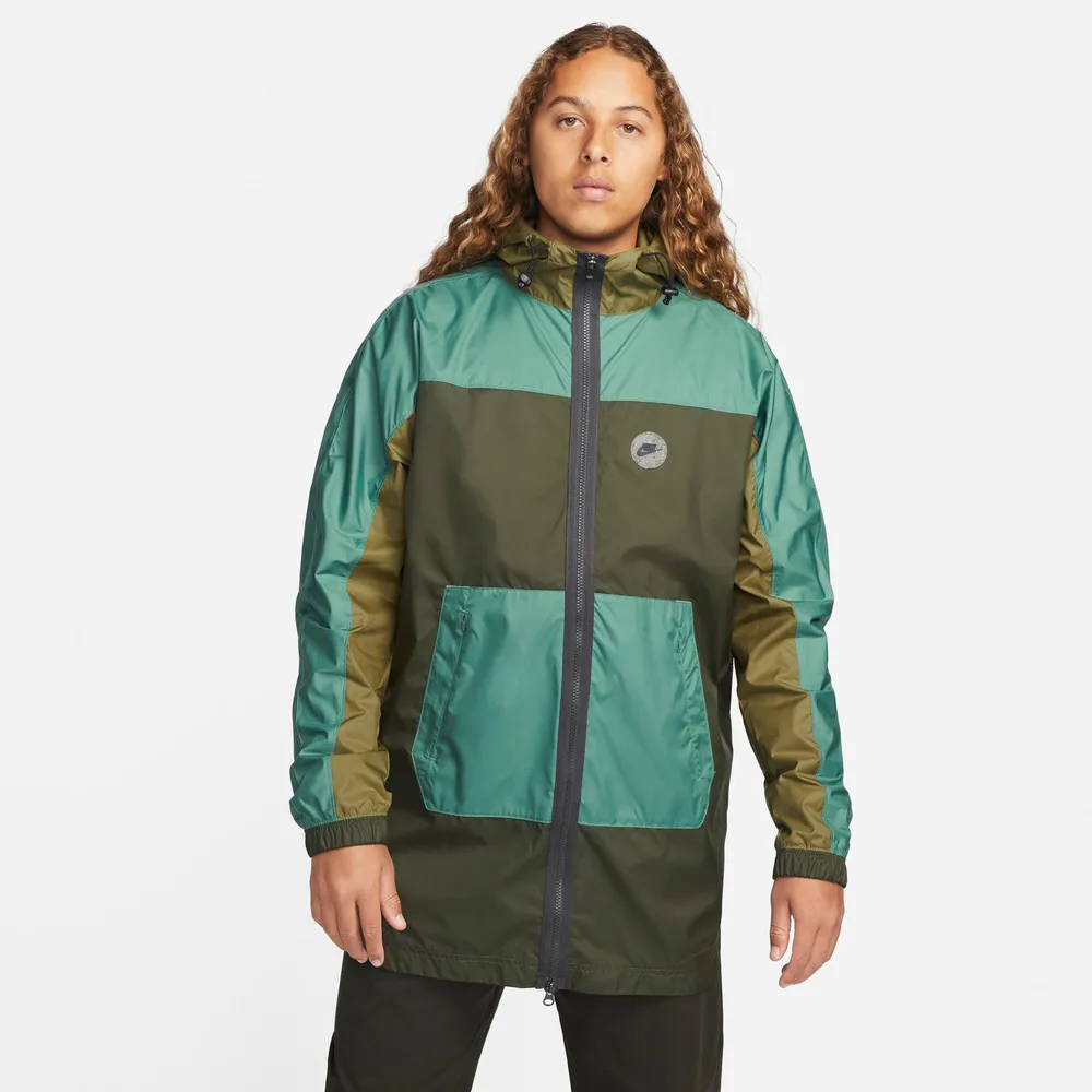 Nike Mens SPU Woven Jacket - Olive/Green