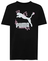 PUMA Boys Wings & Crowns Graphic T-Shirt - Boys' Grade School Blue/Black