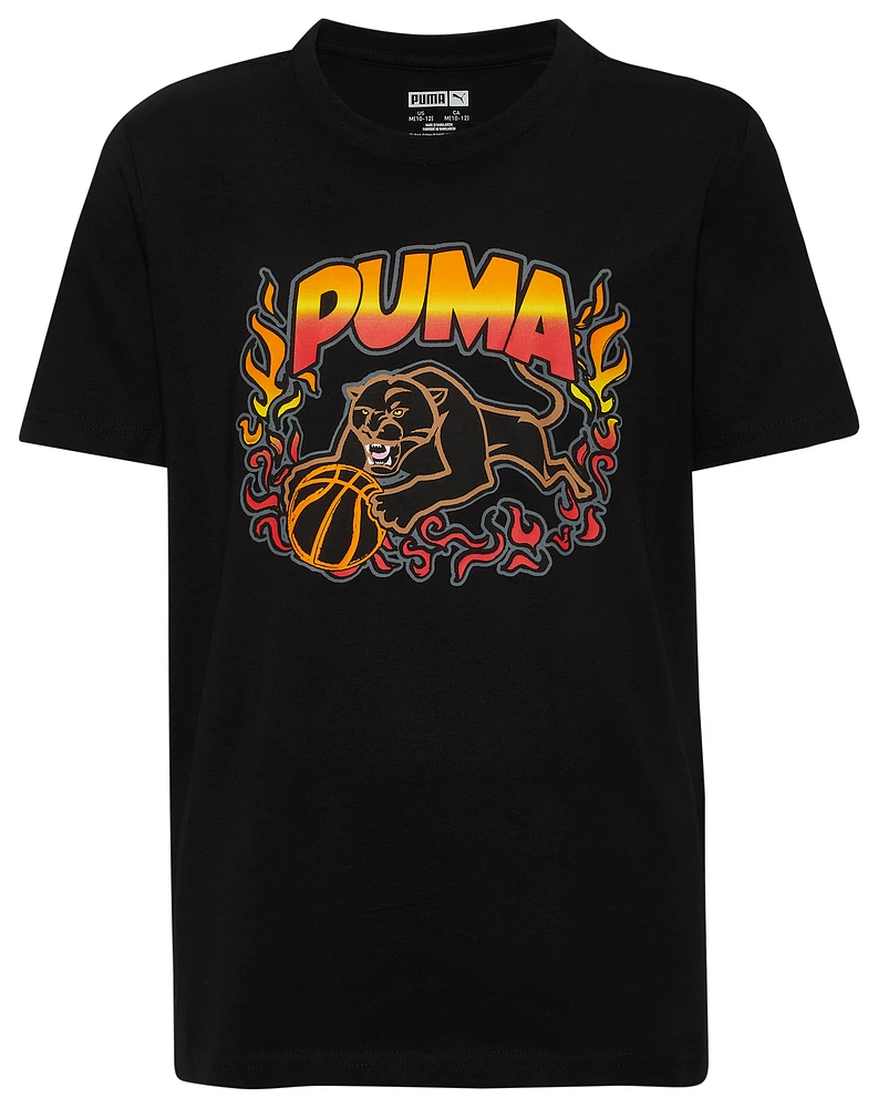 PUMA Flaming Hot Graphic T-Shirt - Boys' Grade School