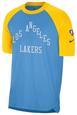 Nike Mens Nike Lakers CE Pregame Warm-Up Shooting T-Shirt