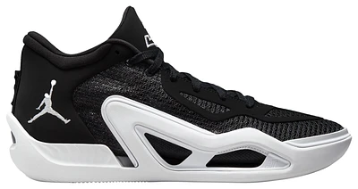 Jordan Mens Tatum 1 TB - Basketball Shoes Black/White/Gray Fog