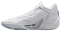 Jordan Mens Michael Tatum 1 TB - Basketball Shoes White/White/Grey Fog