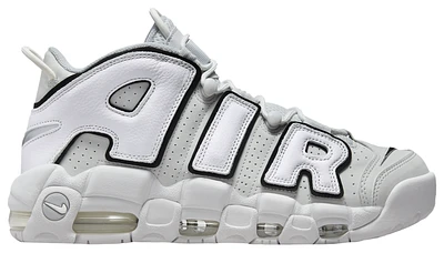 Nike Mens Air More Uptempo '96 - Basketball Shoes Silver/Black/Grey