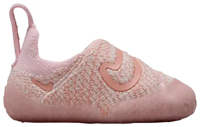 Nike Girls Nike Swoosh 1 - Girls' Toddler Shoes Pink Foam/Red Size 07.0