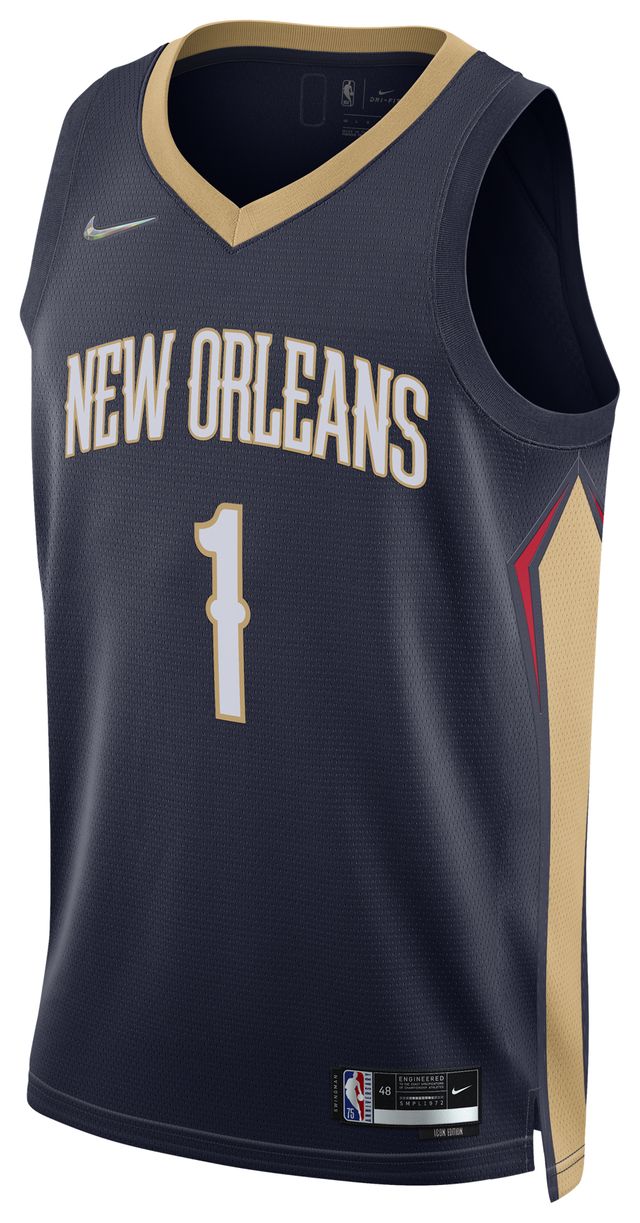 Zion Williamson New Orleans Pelicans City Edition Nike Men's Dri-Fit NBA Swingman Jersey in Purple, Size: Large | DO9602-525