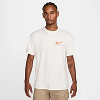 Nike Mens Max90 Short Sleeve Van Life T-Shirt - Summit White/Multi