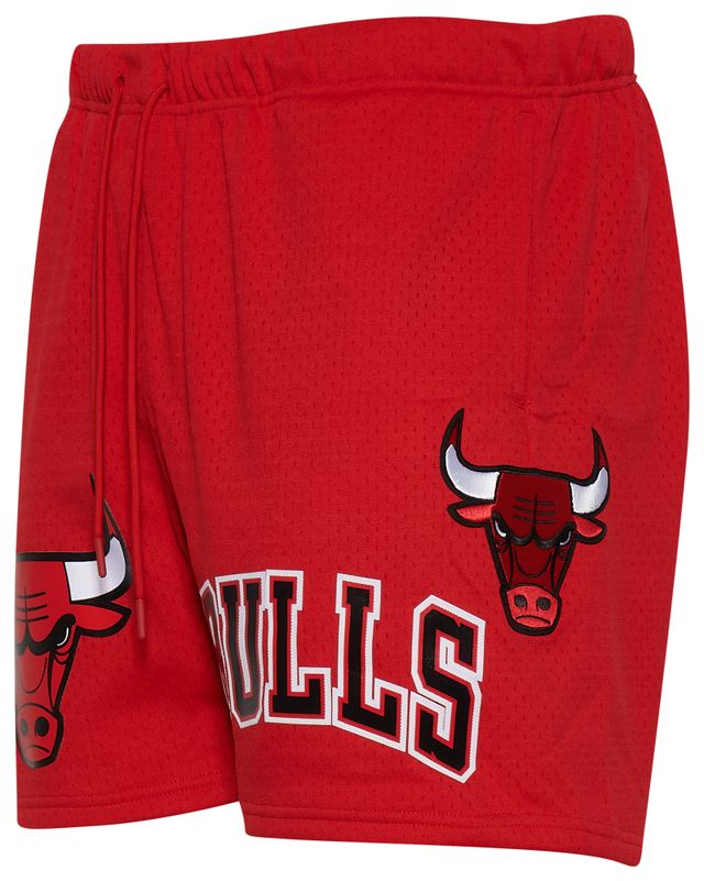 Pro Standard Bulls NBA Button Up Mesh Shorts - Men's
