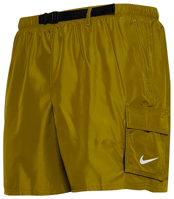 Nike Mens Belted Packable 5" Volley Shorts