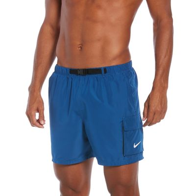 Nike Belted Packable 5" Volley Shorts - Men's