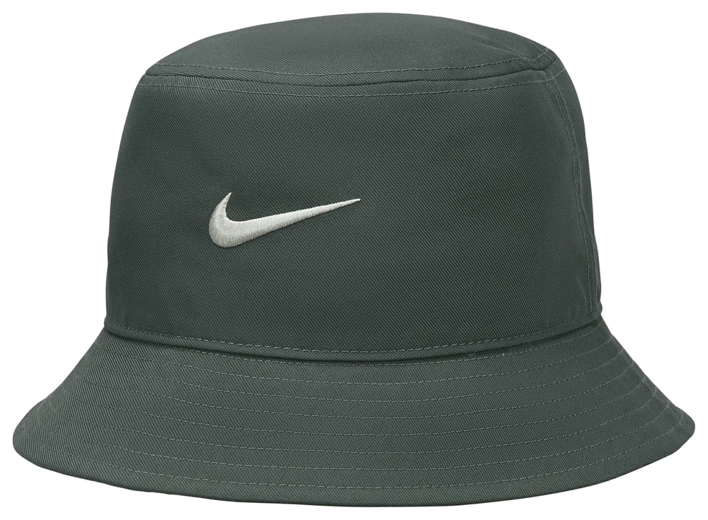 Nike Apex SQ Swoosh Bucket Hat - Adult Green/Silver