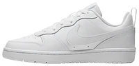 Nike Boys Court Borough Low 2 - Boys' Grade School Basketball Shoes White/White