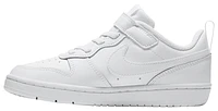 Nike Boys Court Borough Low 2 - Boys' Preschool Shoes White/White