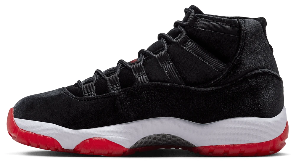 Jordan Womens Air 11 Retro Tex - Shoes Black/Gym Red