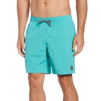 Nike Mens Nike Solid Icon 7" Volley Shorts - Mens Washed Teal Size XXL