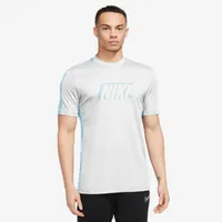 Nike Mens Dri-FIT ACD23 Short Sleeve GX Top - White/Aquarius Blue